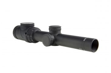 Image of Trijicon AccuPoint TR-25 1-6x24mm Rifle Scope, 30 mm Tube, Second Focal Plane, Black, Red BAC Triangle Post Reticle, MOA Adjustment, 200090