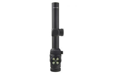 Image of Trijicon AccuPoint TR-25 1-6x24mm Rifle Scope, 30 mm Tube, Second Focal Plane, Black, Green Circle-Cross Crosshair w/ Dot Reticle, MOA Adjustment, 200086