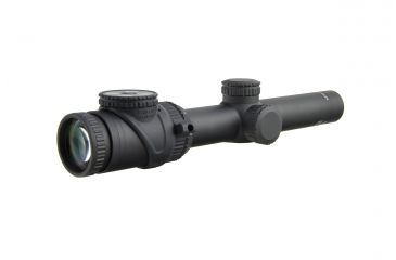 Image of Trijicon AccuPoint TR-25 1-6x24mm Rifle Scope, 30 mm Tube, Second Focal Plane, Black, Green German #4 Crosshair w/ Dot Reticle, MOA Adjustment, 200083