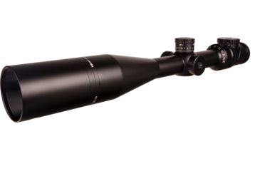 Image of Trijicon AccuPoint TR-33 5-20x50mm Rifle Scope, 30 mm Tube, Second Focal Plane, Satin, Black, Green BAC Triangle Post Reticle, MOA Adjustment, 200154