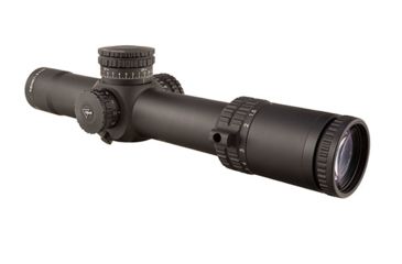 Image of Trijicon AccuPower 1-8x28 Rifle Scope MOA Segmented-Circle Crosshair w/ Green LED, 34mm Tube, Black, 1900027