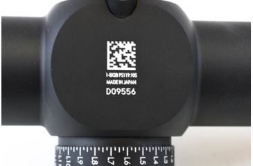 Image of Trijicon AccuPower 1-8x28 Rifle Scope MOA Segmented-Circle Crosshair w/ Red LED, 34mm Tube, Black, 1900026