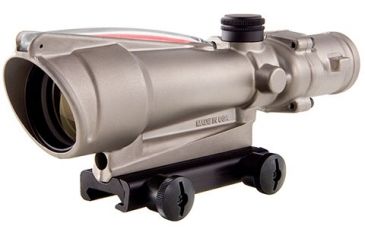 Image of Trijicon ACOG 3.5x35 Nickel Boron Dual Illum. Red Crosshair .223 Ballistic Reticle w/ TA51 Mount TA11-D-100204