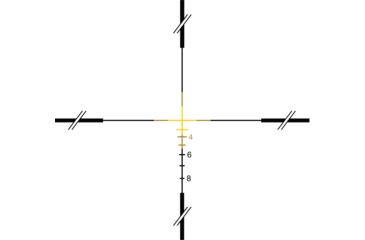 Image of Trijicon ACOG 3x30 Dual Ill Rifle Scope w/Mount, Amber Crosshair .308 WIN Reticle