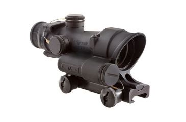 Image of Trijicon ACOG TA02 LED 4x32mm Rifle Scope, Black, Red Crosshair .300 AAC Blackout Reticle, MOA Adjustment, 100431