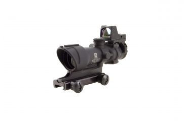 Image of Trijicon ACOG 4x32 Rifle Scope with Center Illuminated Amber Crosshair and 4.0 MOA RMR Sight