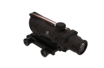 Image of Trijicon ACOG 4x32 Scope, Dual Illuminated Red Chevron ACSS AURORA Reticle, Colt Knob Thumbscrew Mount, Black, TA31-R-AURORA