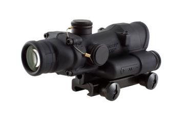 Image of Trijicon ACOG TA02 LED 4x32mm Rifle Scope, Black, Red Crosshair .223 / 5.56x45mm Reticle, MOA Adjustment, 100190