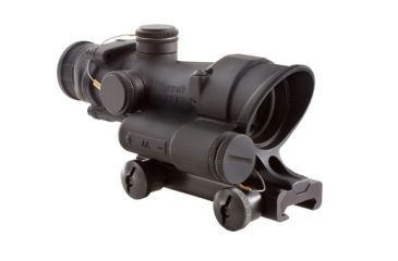 Image of Trijicon ACOG TA02 LED 4x32mm Rifle Scope, Black, Red Crosshair .223 / 5.56x45mm Reticle, MOA Adjustment, 100190