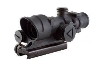 Image of Trijicon ACOG TA02 LED 4x32mm Rifle Scope, Black, Red Crosshair .223 / 5.56x45mm Reticle, MOA Adjustment, 100190