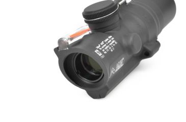 Image of Trijicon ACOG Compact 1.5X16S Rifle Scope with Red ACSS Reticle and Low Base, BLACK, TA44-C-400309