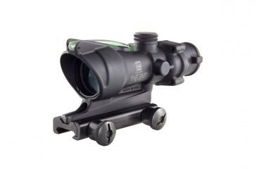 Image of Trijicon ACOG 4x32 Scope w/Dual Illuminated Green Crosshair .223 Ballistic Reticle w/TA51 Mount, Black TA31-CH-G