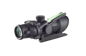 Image of Trijicon ACOG 4x32 Scope w/Green Dual Illuminated Doughnut Reticle BAC-M16/AR15, Black TA31-G