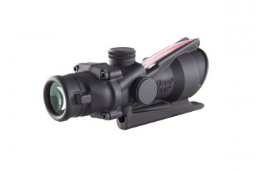 Image of Trijicon ACOG 4x32 Scope w/Red Dual Illuminated Doughnut Reticle BAC-M16/AR15, Black TA31