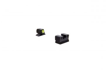 Image of Trijicon Beretta 90-Two Hd-Night Sight Set-Yellow Front Outline BE112Y