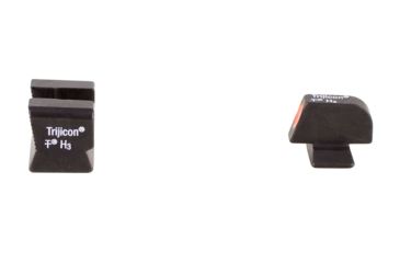 Image of Trijicon Beretta 92/96A1 Hd Night Sight Set-Orange Front Outline BE113O