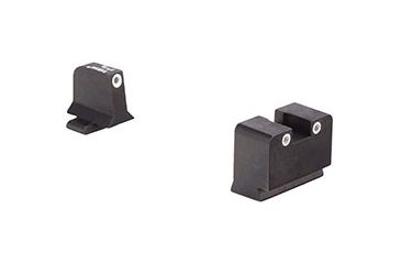 Image of Trijicon Night Sight Suppressor Set w/White Front/White Rear &amp; Green Lamps for Springfield Armory XD, 600921