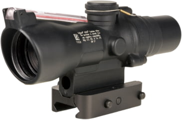 Image of Trijicon Compact Dual Illuminated ACOG Scope, 2x20mm, Red, .223 Rapid Target RTR Reticle, Matte Black, 400388