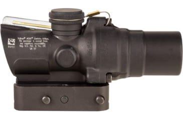 Image of Trijicon Compact Dual Illuminated Low Height Q-LOC ACOG Scope, 1.5x16S, Amber, Circle Dot Reticle, Matte Black, 400332