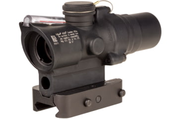 Image of Trijicon Compact Dual Illuminated Q-LOC ACOG Scope, 1.5x16S, Red, 2 MOA Circle Dot Reticle, Matte Black, 400330