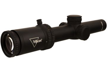 Image of Trijicon Credo CR424 1-4x24mm Rifle Scope, 30 mm Tube, Second Focal Plane, Black, Green MRAD Ranging Reticle, Mil Rad Adjustment, 2900012
