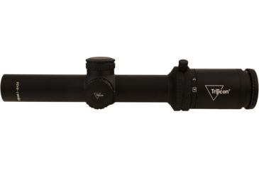 Image of Trijicon Credo CR424 1-4x24mm Rifle Scope, 30 mm Tube, Second Focal Plane, Black, Green MRAD Ranging Reticle, Mil Rad Adjustment, 2900012