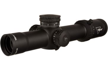 Image of Trijicon Credo CR828 1-8x28mm Rifle Scope, 34 mm Tube, First Focal Plane, Black, Green/Red MRAD Segmented Circle Reticle, Mil Rad Adjustment, 2900032