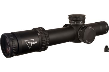 Image of Trijicon Credo CR828 1-8x28mm Rifle Scope, 34 mm Tube, First Focal Plane, Black, Green/Red MRAD Segmented Circle Reticle, Mil Rad Adjustment, 2900032