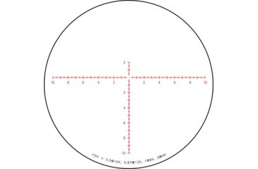 Image of Trijicon Credo CR1650 4-16x50mm Rifle Scope, 30 mm Tube, Second Focal Plane, Black, Red MRAD Center Dot Reticle, Mil Rad Adjustment, 2900003