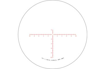 Image of Trijicon Credo CR1650 4-16x50mm Rifle Scope, 30 mm Tube, Second Focal Plane, Black, Red MRAD Center Dot Reticle, Mil Rad Adjustment, 2900003