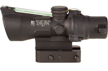Image of Trijicon Dual Illuminated Compact ACOG Scope, 3x24 mm, Green, .223/55gr. Horseshoe Dot Reticle, Matte Black, 400350