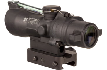 Image of Trijicon Dual Illuminated Compact ACOG Scope, 3x24 mm, Green, .223/55gr. Horseshoe Dot Reticle, Matte Black, 400350