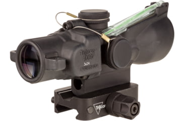 Image of Trijicon Dual Illuminated Compact ACOG Scope, 3x24 mm, Green, .223/55gr. Horseshoe Dot Reticle, Matte Black, 400350