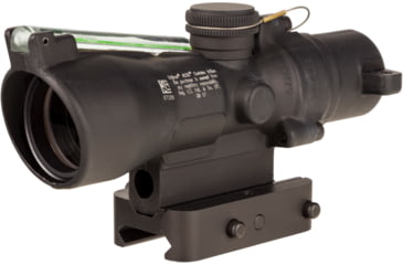 Image of Trijicon Dual Illuminated Compact ACOG Scope, 3x24 mm, Green, .223/55gr. Horseshoe Dot Reticle, Matte Black, 400350