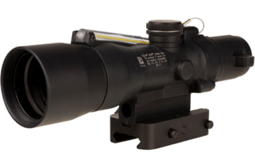 Image of Trijicon Dual Illuminated Compact ACOG Scope, 3x30 mm, 300BLK 115/220gr. Amber, Crosshair Reticle, Matte Black, 400381
