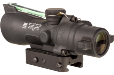 Image of Trijicon Dual Illuminated Low Height Compact ACOG Scope, 3x24 mm, Green, .223/55gr. Crosshair Reticle, Matte Black, 400353