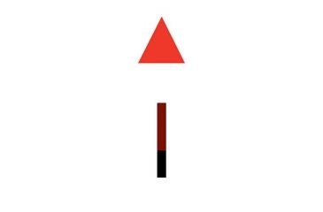 Image of Trijicon Dual Illuminated Red 8 MOA Triangle