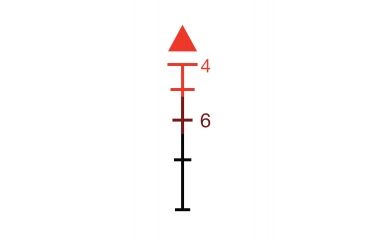 Image of Trijicon Dual Illuminated Red Triangle BAC