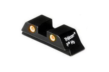 Image of Trijicon Bright &amp; Tough For Glock Rear Sight With Orange Lamps GL01RO