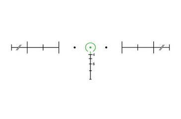 Image of Trijicon ACOG TA02 LED 4x32mm Rifle Scope, Black, Green Horseshoe/Dot .223 / 5.56x45mm Reticle, MOA Adjustment, 100392