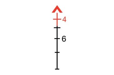 Image of Trijicon ACOG TA02 LED 4x32mm Rifle Scope, Black, Red Chevron .223 / 5.56x45mm Reticle, MOA Adjustment, 100393