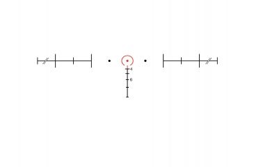 Image of Trijicon ACOG TA02 LED 4x32mm Rifle Scope, Black, Red Horseshoe/Dot .223 / 5.56x45mm Reticle, MOA Adjustment, 100394