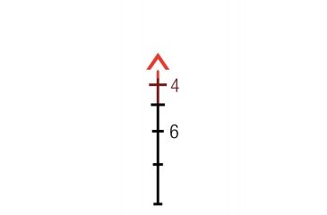 Image of Trijicon ACOG TA31 4x32mm Rifle Scope, Black, Red Chevron 5.56x45mm M193 / 55 Grain Reticle, MOA Adjustment, 100288