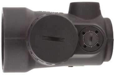 Image of Trijicon MRO 1x25mm Adjustable Red Dot Sight, 2MOA Dot Reticle, Angled Glass, Black w/MRO Full Co-Witness Mount, MRO-C-2200005