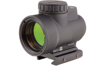 Image of Trijicon 1x25mm MRO 2.0 MOA Adjustable Red Dot Sight, Black w/MRO Low Mount MRO-C-2200004