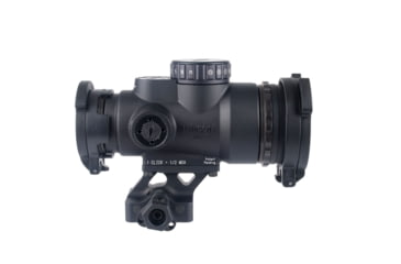 Image of Trijicon MRO HD Patrol Adjustable LED 68 MOA Reticle w/ 2.0 MOA Red Dot, Full Co-Witness Quick Release Mount with Q-LOC Technology AC32070, Black, MRO-C-2200109