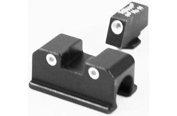Image of Trijicon Bright &amp; Tough Night Sight Set, Green Front &amp; Yellow Rear for Walther P99 - WP01Y
