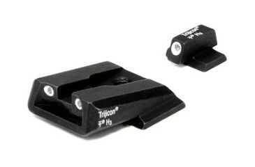 Image of New, Trijicon Bright &amp; Tough SA37 Front &amp; Rear Night Sight, S&amp;W M&amp;P Series, Green Front &amp; Green Rear, SA37