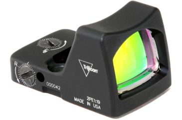 Image of Trijicon RM01 RMR Type 2 LED Red Dot Sight, 3.25 MOA Red Dot, No Mount, Hard Anodized, Black, RM01-C-700600