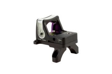 Image of Trijicon RMR Dual Illuminated Reflex Sight, 12.9 MOA Amber Triangle, RM35 Mount, Black, 700057